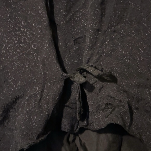 Vintage Y2K Velvet & Jacquard Embroidered Patchwork Vest New Age Witchy Floral - Picture 12 of 13